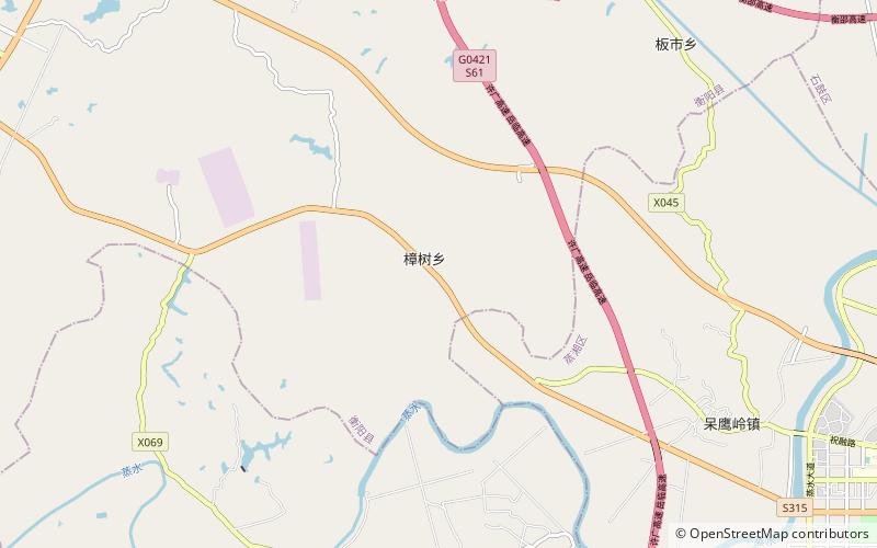 zhangshu township hengyang location map