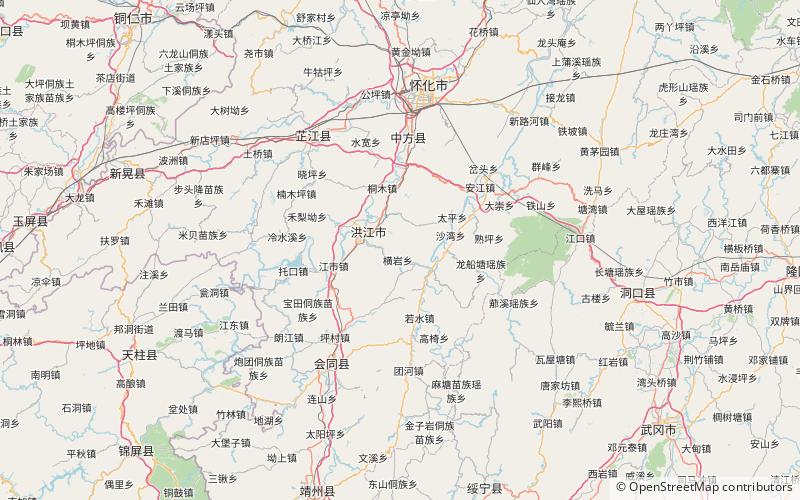 Hongjiang District location map