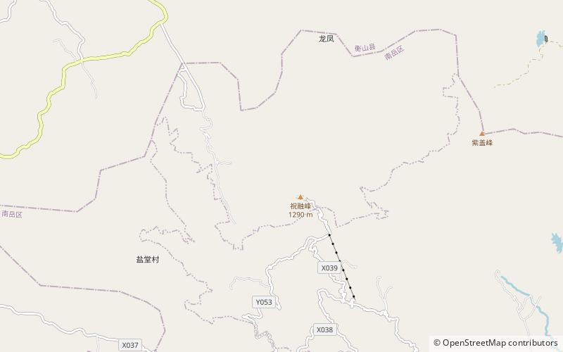 Heng Shan location map