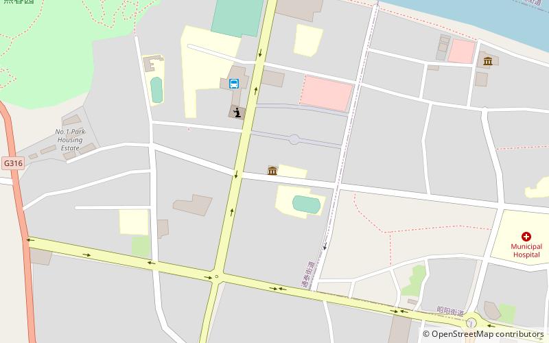 ligang memorial hall shaowu location map