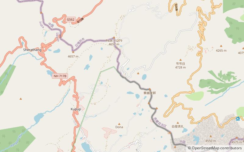 Jelep La location map