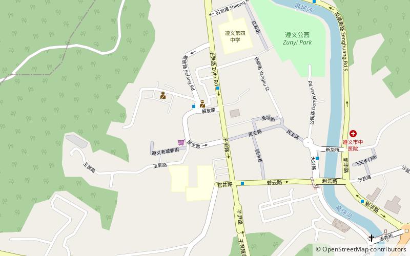 hui mei cheng zunyi location map