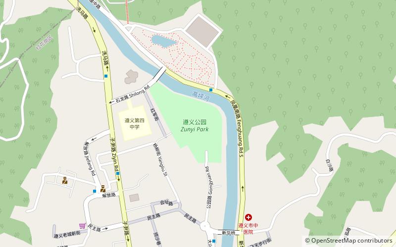 Zunyi Park: location map