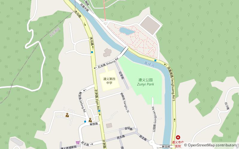 hongjun st zunyi location map