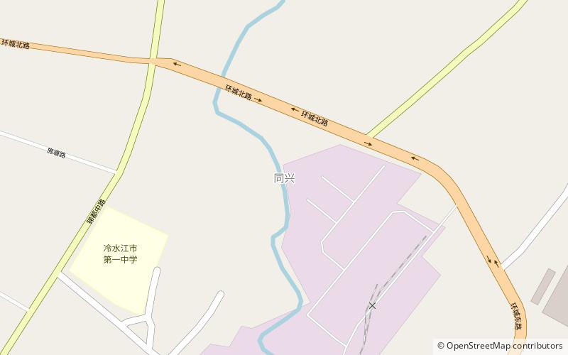 tongxing lengshuijiang location map