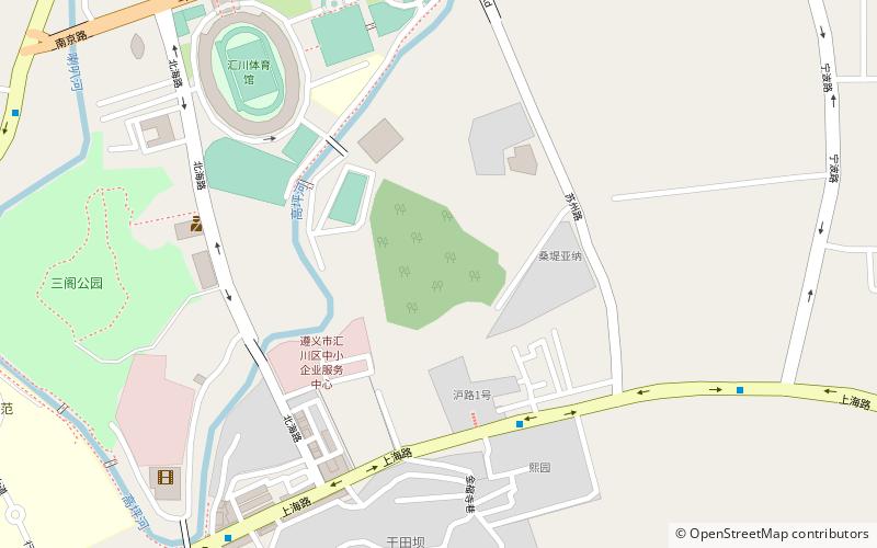 huichuan sports center zunyi location map