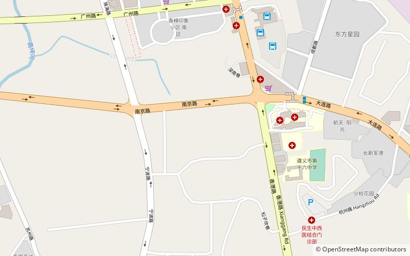 District de Huichuan location map