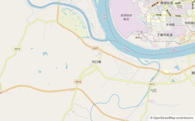 hekou xiangtan location map