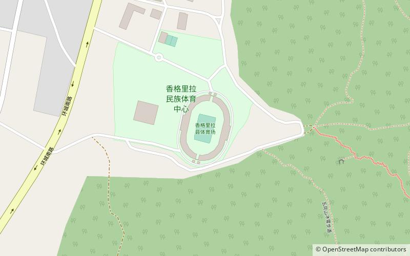 shangri la county stadium location map