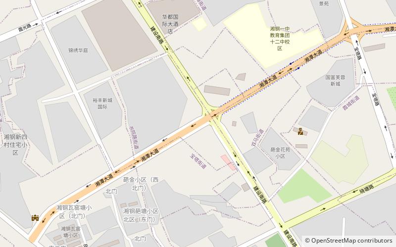 Yuetang location map