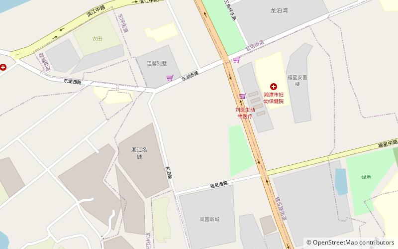 xiangtan sports centre location map