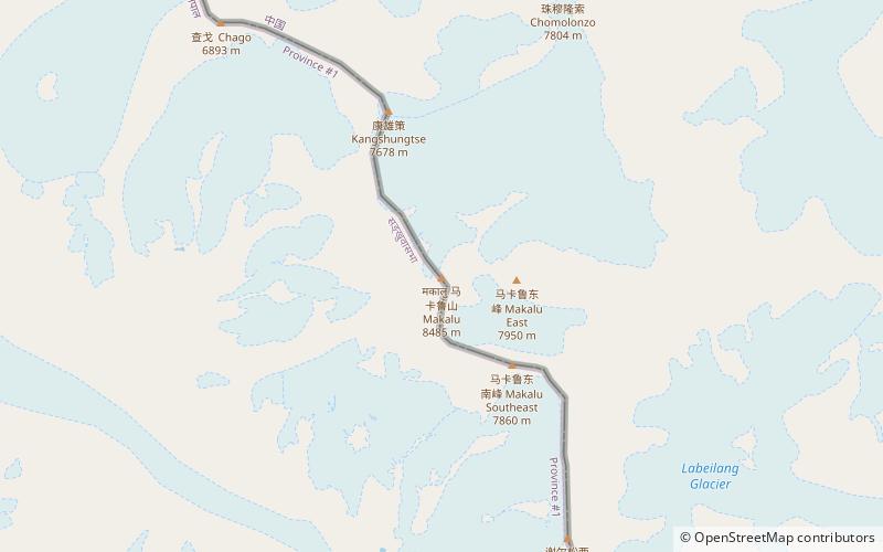 Makalu location map