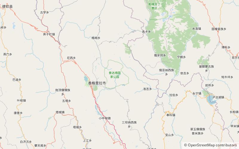 Lac Shudu location map