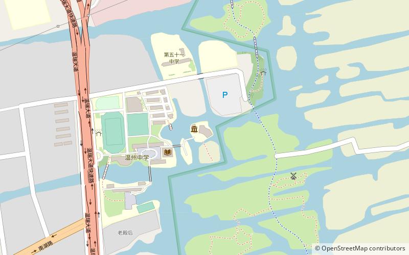 xiao shi guan wenzhou location map