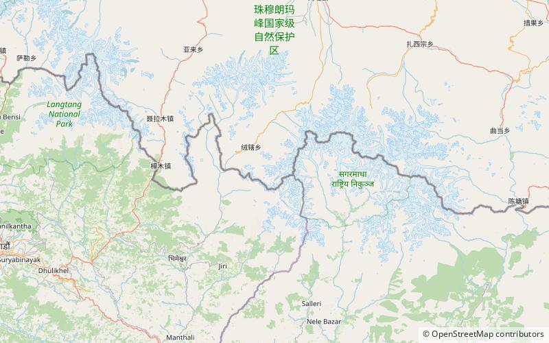 Melungtse location map