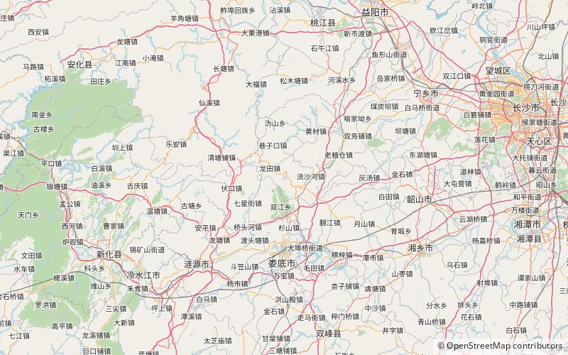 Tianping Reservoir location map