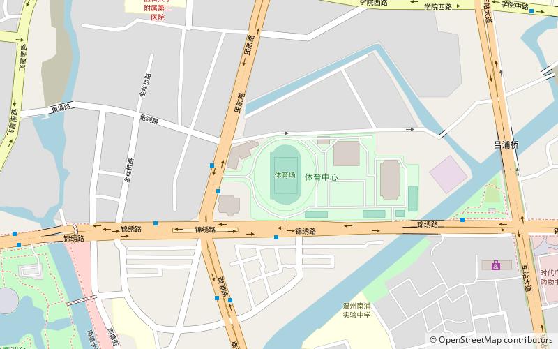 Wenzhou Sports Centre location map