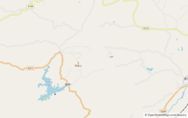 Mont Furong location map