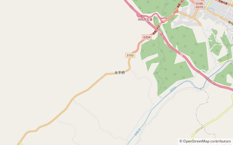 taipingqiao liuyang location map