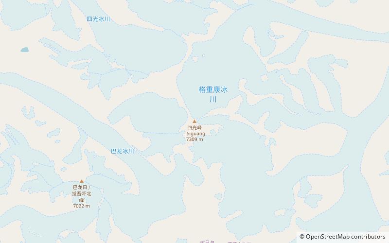siguang ri qomolangma location map