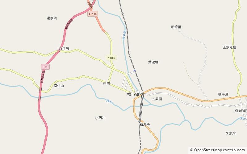Hengshi location map