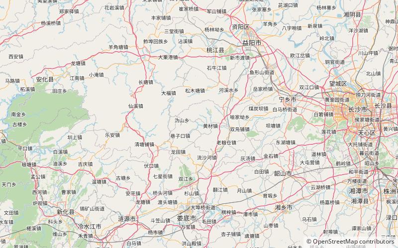 Huangcai Reservoir location map