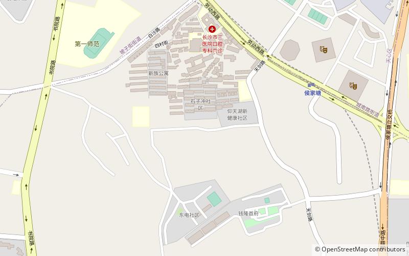 Hunan First Normal University location map