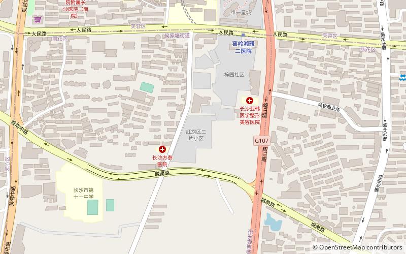 Changsha Mosque location map