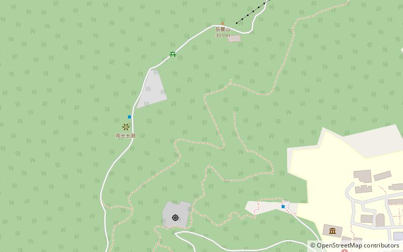 Yuelu Mountain location map