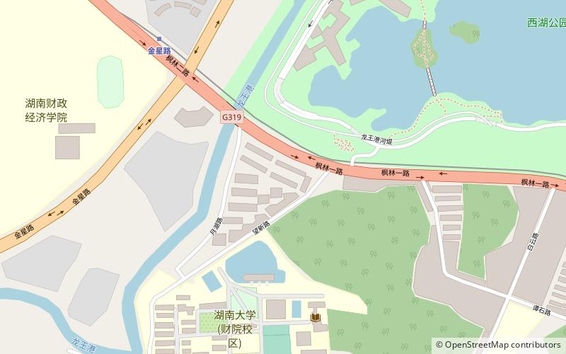 hunan college of finance and economics changsha location map