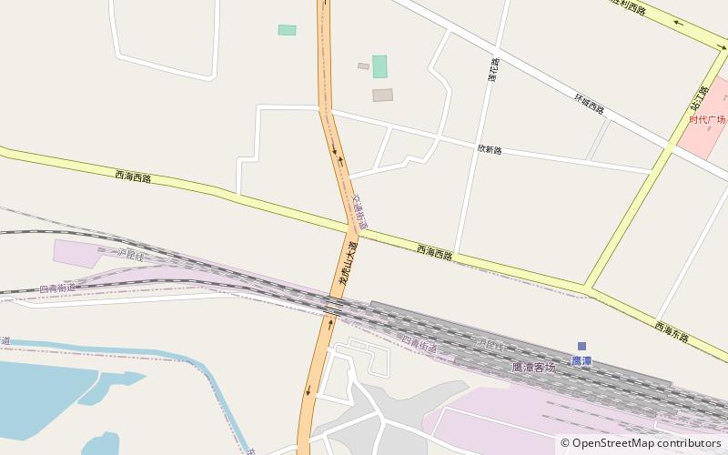 bailu subdistrict yingtan location map