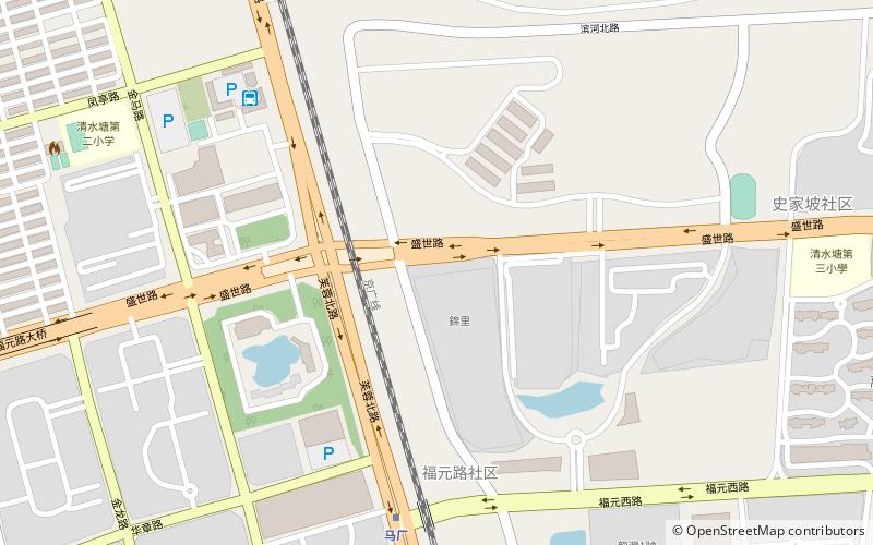 Fuyuan Road Bridge location map