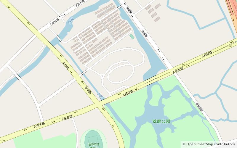 Wenling location map