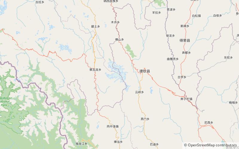 Monts Meili Xue location map