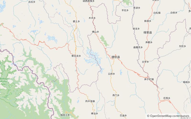 Kawagarbo location map