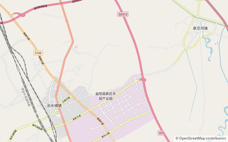 hongjiacun yiyang location map