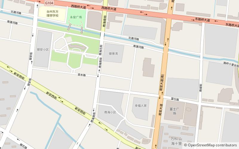 Luqiao District location map