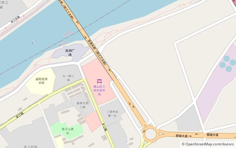 heshan subdistrict yiyang location map