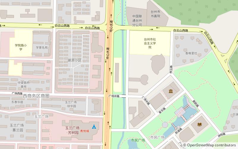 wu zi xiong bo li yi shu guan taizhou location map