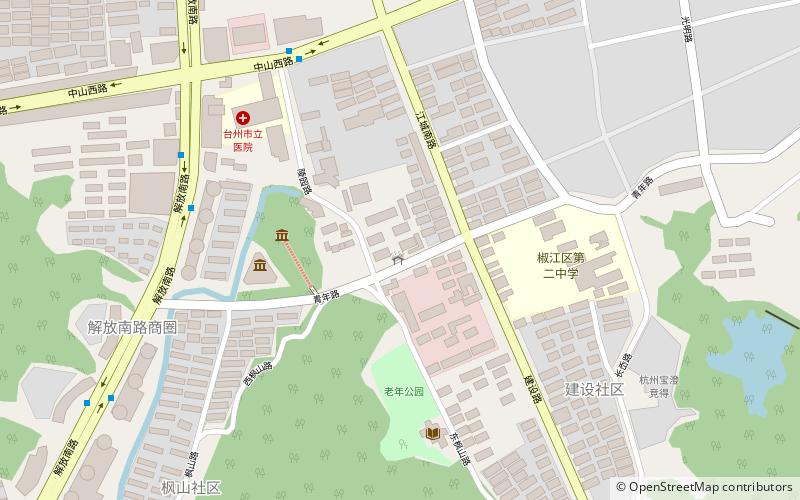 Jiaojiang District location map