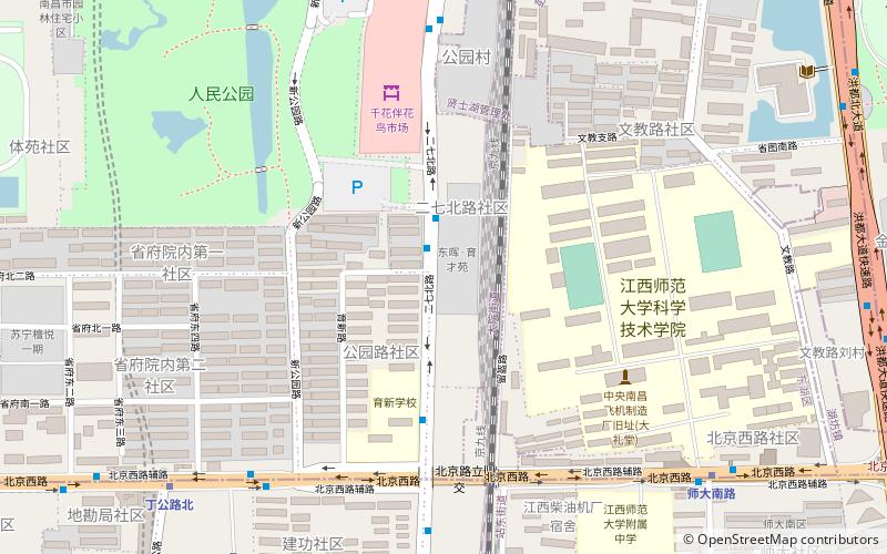 peoples park nanchang location map
