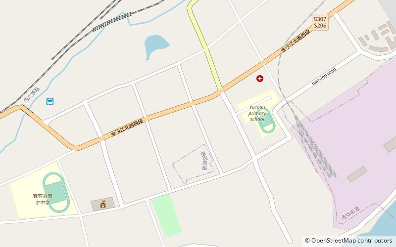 yibin location map