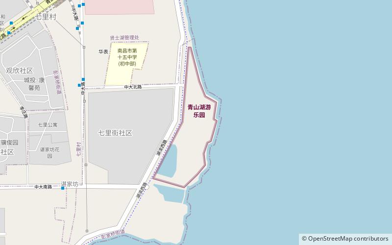 qing shan hu you le yuan nanchang location map