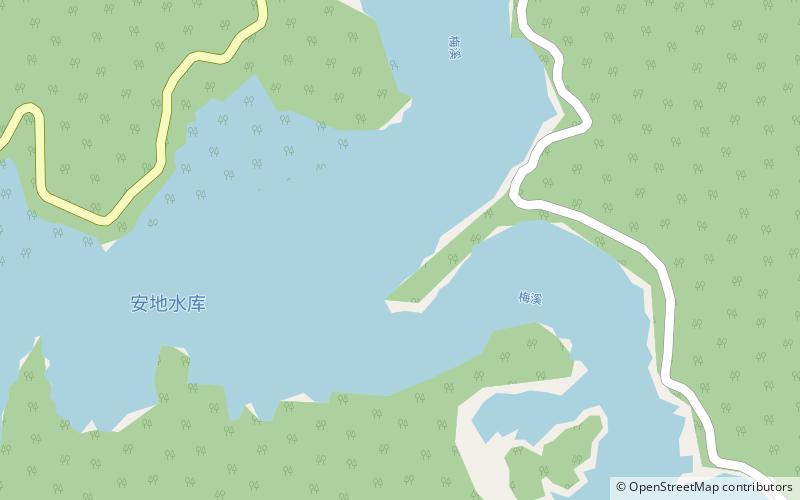 Andi Reservoir location map