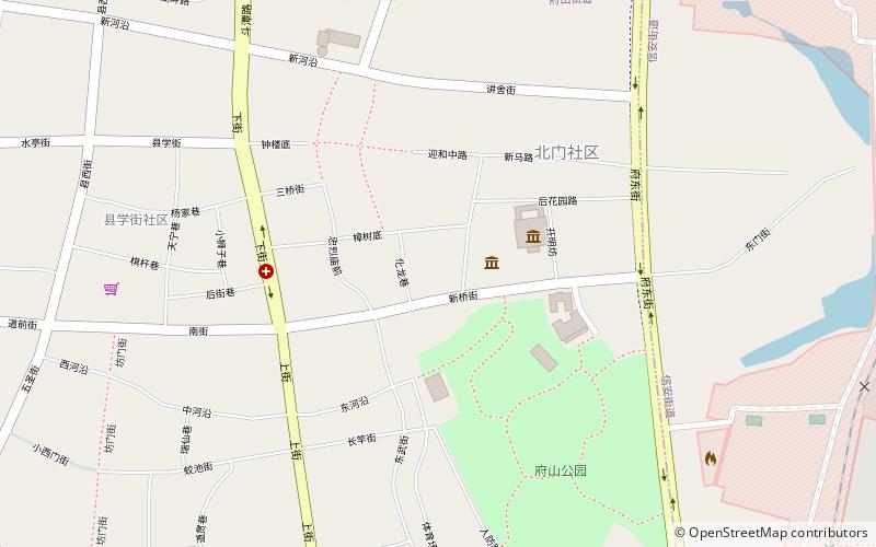 qu zhou kong miao quzhou location map