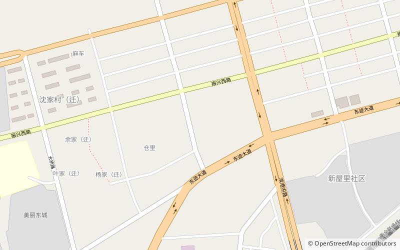 District de Qujiang location map