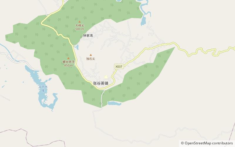 Zhanguying Village location map