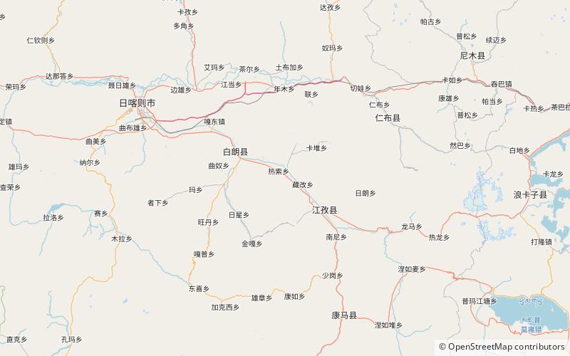 Monasterio de Drongtse location map
