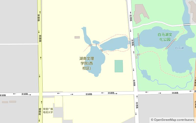 hunan university of arts and science changde location map