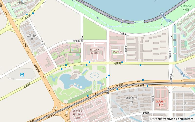 Jindong location map